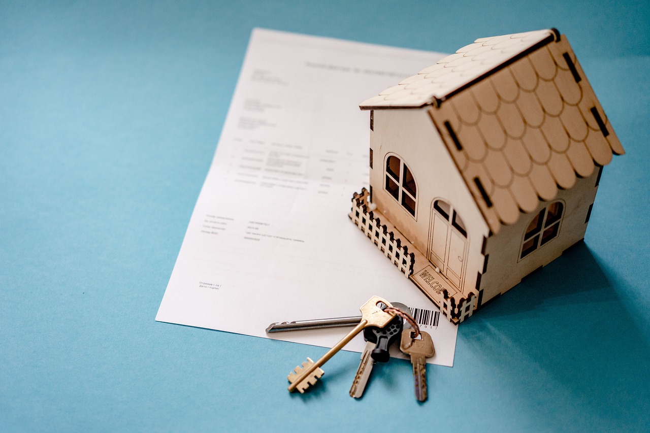 Real estate attorney reviewing public records during a title search for a Florida luxury property.