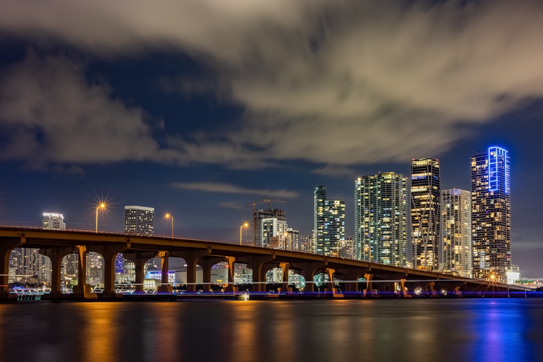 Luxury high-rise condo towers with bay views in Brickell, Miami's financial district.