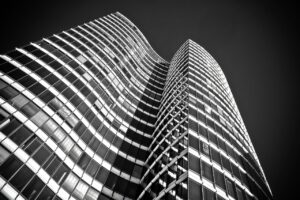 South Florida commercial real estate office towers in downtown Miami