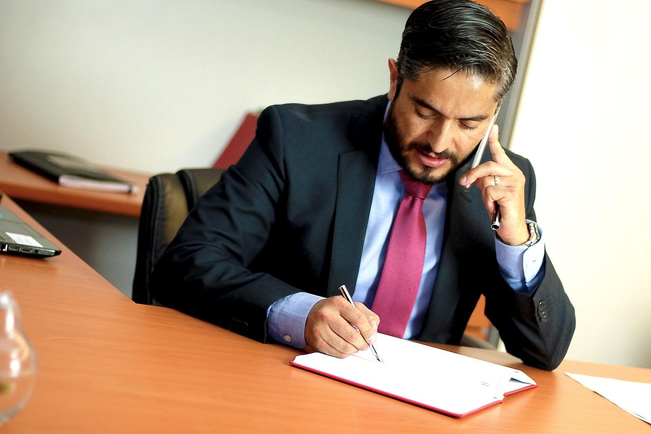 Attorney reviewing LLC formation documents for a Florida real estate purchase