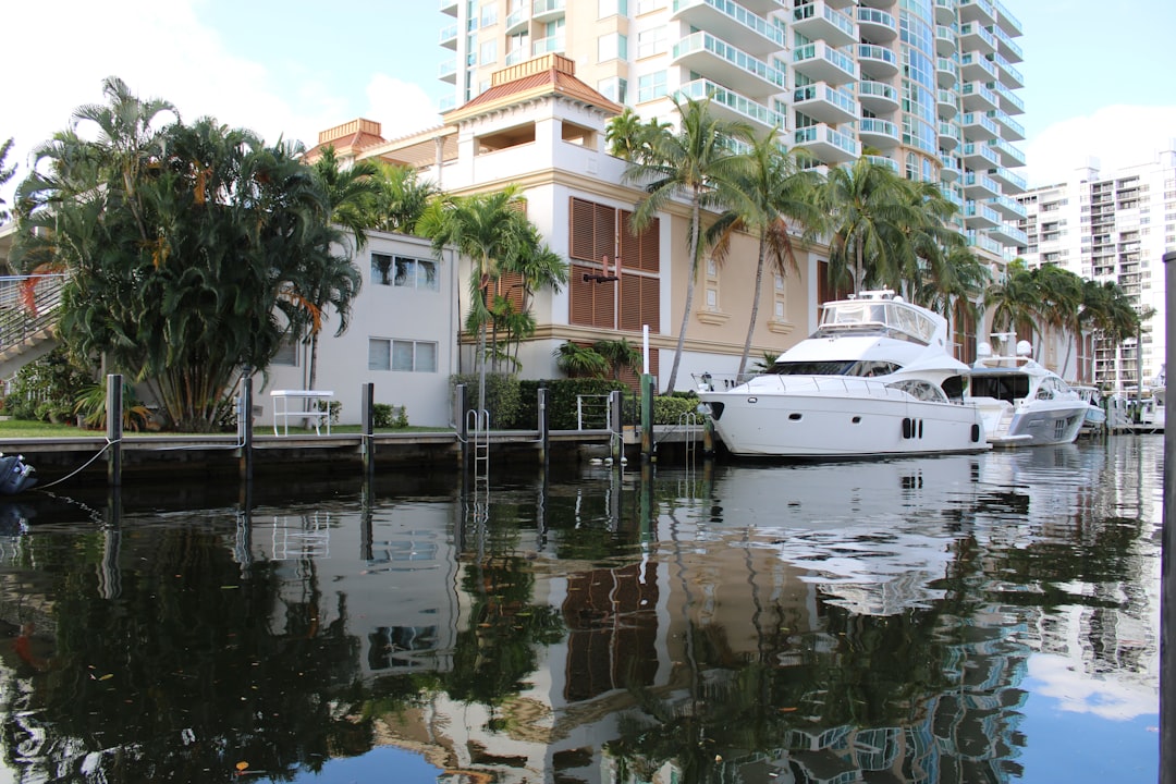 Real estate closing documents and pen on a table for a Florida luxury home purchase