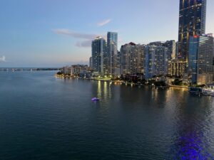 Aging waterfront condominium tower in Miami facing redevelopment pressure