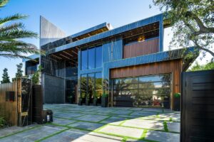 Fort Lauderdale waterfront luxury home with impact windows and a hurricane-rated metal roof
