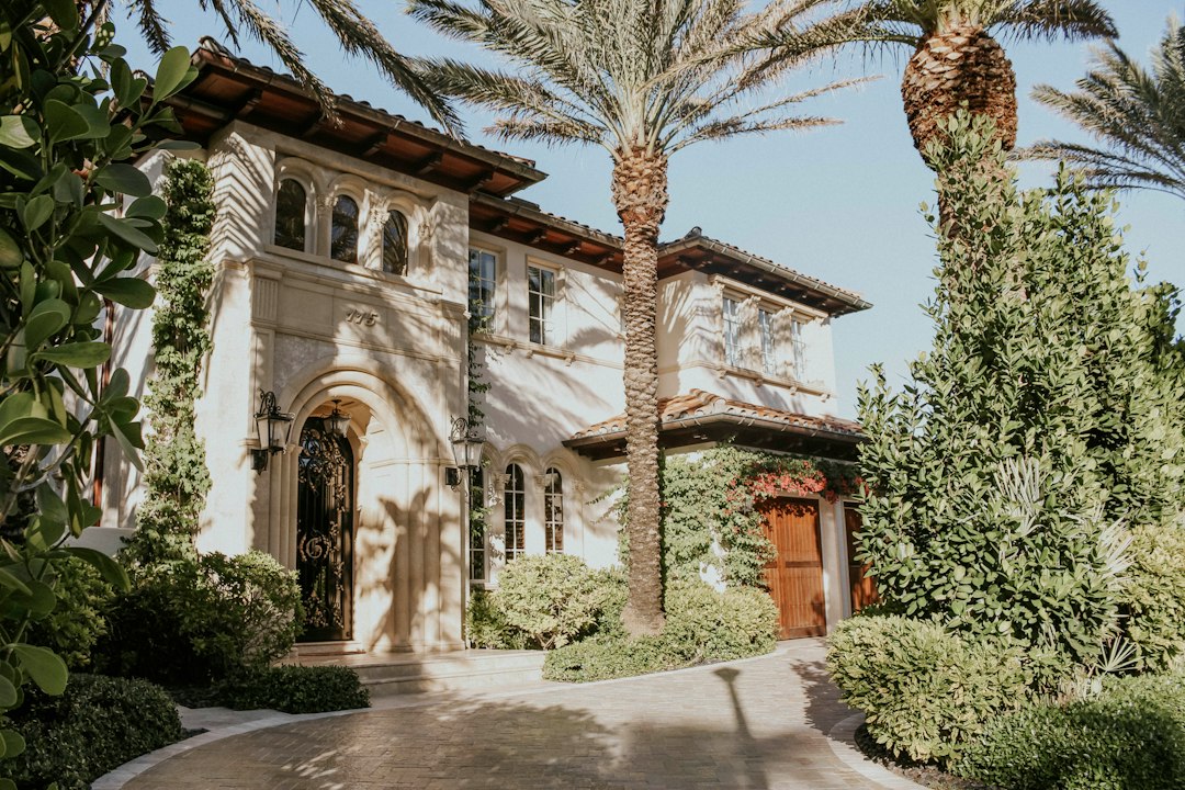Impact-rated windows installed on a luxury Florida home for hurricane protection