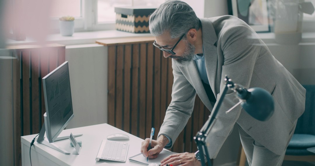 Investor reviewing a commercial lease and rent invoices after Florida repealed sales tax on commercial rent