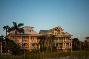 Appraiser reviewing a luxury Florida waterfront home for a Florida appraisal gap valuation
