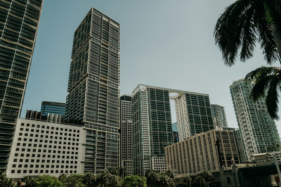 Downtown Miami office tower where gross leases are common